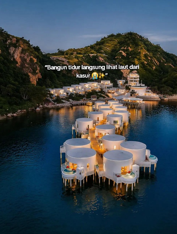 69 Resort & Beach Club Mewah Villa Diatas Laut Dengan View Super Jernih