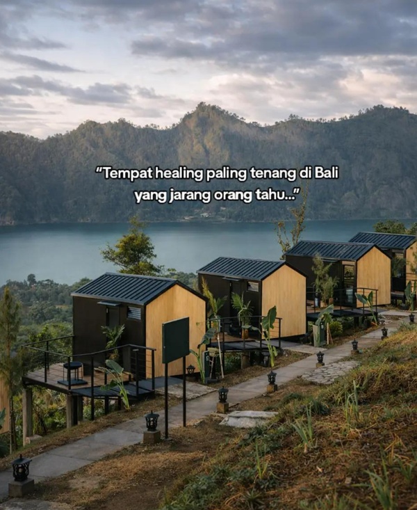 Villa Bobocabin Kintamani Bali Tempat Healing Yang Tenang Jarang Orang Tahu