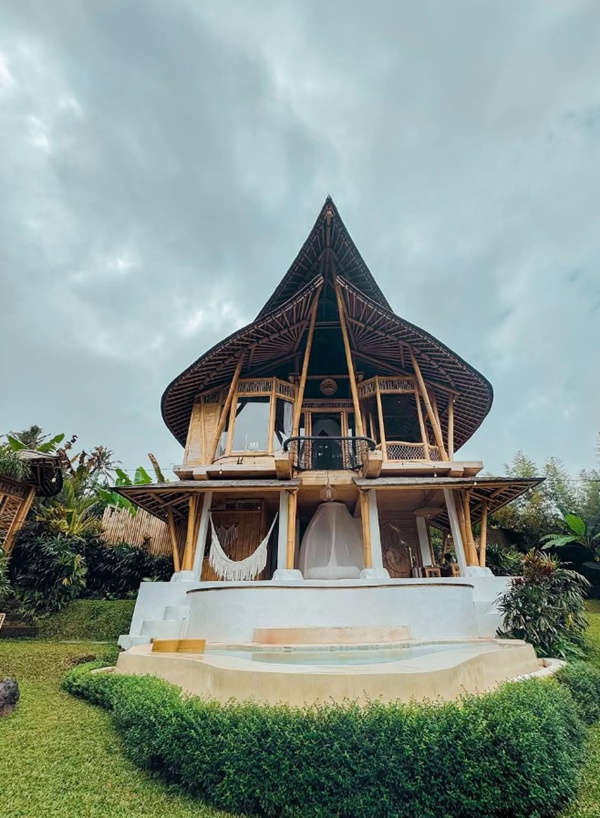 Villa Magic Hills Bali Rumah Bambu Unik