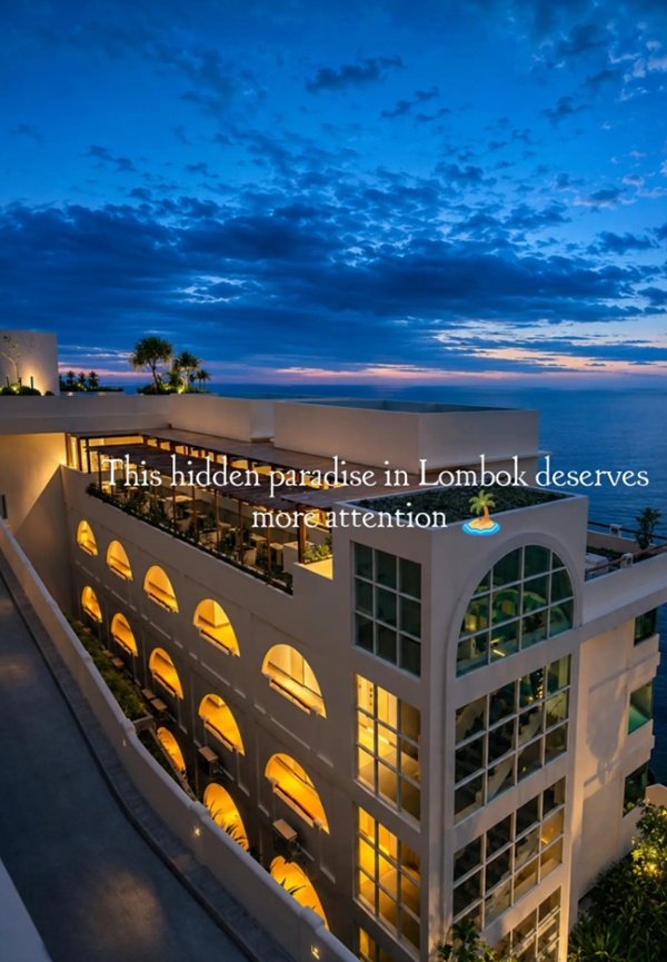 ROYAL AVILA BOUTIQUE RESORT Lombok, Boutique Luxury Resort dengan Sunset View Spektakuler di Tepi Tebing Laut